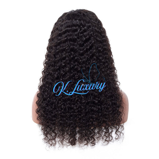 200% Density 13 x 6 Virgin Deep Curly Wig