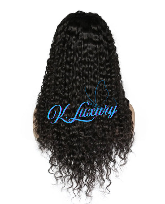 200% Density 13 x 6 Virgin Italian Curl Wig